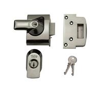 Yale Serrature BS2 con Blocca Scrocco Britannico Standard 40mm Interasse Cromato