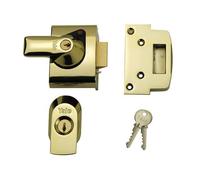 Yale Serrature BS2 con Blocca Scrocco Standard Inglesi 40mm Interasse Brasslux