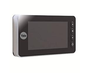 Yale Spioncino elettronico Autoimaging 45-5800-1443-00-60-01 Argento, cattura immagini/video, campanello integrato, visualizzazione dal vivo, rilevamento del movimento