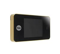 Yale Spioncino elettronico 38-110 – Schermo LCD 3,2" – Ottone – Angolo visione 105°