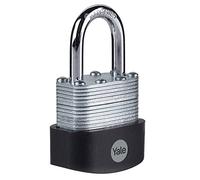 YALE Y125B/40/122/3 Lucchetti con Chiave, 3 Pezzi, 40mm