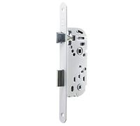 Yale Y53R-A50/B/SC Serratura a incasso baule 135 mm bocca di cane a nottolino, asse 50 mm, reversibile, bianco, Standard