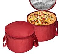 Yalin Confezione da 2 sacchetti rotondi per il pranzo, 31 x 19 cm, isolati termici, per pasticceria e torte, riutilizzabili, per friggere torte e casseruole per potluck, picnic e consegna di cibo