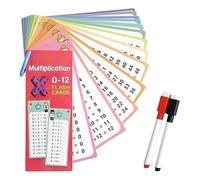 YALiya 17 Pezzi Tabelline per Bambini Moltiplicazione, Montessori Giochi Matematici, Giochi Matematici Moltiplicazione, Set Regalo Educativo di Matematica per Bambini dai 3 ai 5 anni (15 fogli)