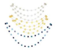 YALiya 3 Pezzi Bandierine Triangolari, Multicolore Bandiere Striscioni di Bunting, Feste Striscione Bandiere, Ideale per Eventi all'aperto, Festival, Picnic e Decorazioni da Giardino
