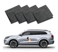 YALiya 4 Pezzi Panno Nano Sparkle, Nano Magic Cloth, Panno Rimozione Graffi Auto, Resistente, per Rimuove le Macchie e Ripara Piccoli Graffi