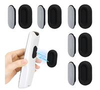 YALiya 5 Pezzi Porta Telecomando da Muro, Magnetico Senza Fori Porta Telecomando da Muro, Supporto Magnetico per Telecomando da Parete, Adatto a Tutti i Tipi di Elettrodomestici (A)