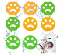 YALiya 8 Pezzi per la Rimozione dei peli di Animali Domestici, Rimuovi lanugine per lavatrice, Riutilizzabili, per la Rimozione dei peli di Animali Domestici (Classe di efficienza energetica A)