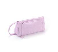 YALiya Astuccio Portamatite Astucci Matite di Grande Capacità Borsa Porta Penne Scuola Trucco Borsa, Astuccio Materiale Scolastico Stazionario Ufficio Trucco borsa Astucci - Viola