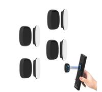 YALiya Supporto Magnetico Telecomando Super Forte, 4 Pezzi Magnetico Senza Fori Porta Telecomando da Muro, telecomando Magnetico Staffe, Universale per TV e Condizionatori