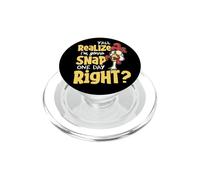 Yall Do Realize I'm Gonna Snap One Day Right - Chicken Lover PopSockets PopGrip per MagSafe