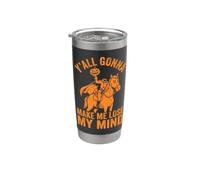 Ya'll Gonna Make Me Lose My Mind - Zucca Divertente Halloween Bicchiere termico in acciaio inox doppia parete