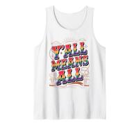 Y'all Means All, Rainbow Country Pride Cowboy Theme Canotta