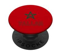 Yallah Marocco, combatti per vincere il Marocco. PopSockets PopGrip Adesivo
