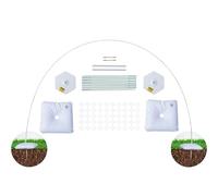 YALLOVE Kit di Supporto Per Arco a Palloncini Riutilizzabile, Telaio Regolabile, Montaggio & Smontaggio Rapido, Arco Palloncini Struttura per Feste, Matrimoni (Palloncini Non Inclusi)