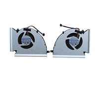 YALLS Nuova CPU GPU VGA Ventola di Raffreddamento Compatibile for MSI GP76 GE76 WE76 PABD1A010SHL N451 N452 MS-17K3 17K2 17K1 (Color : A Pair of Fans)