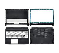 YALLS Nuovo Compatibile for MSI Compatibile for Katana GF66 11UE 11UG MS-1581 MS-1582 Coperchio Posteriore Top Coperchio Posteriore LCD for Laptop/Cornice Anteriore/poggiapolsi Superiore/Caso in