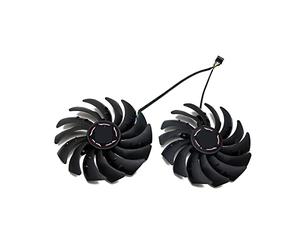 YALLS PLD09210S12HH PLD10010S12HH RTX 2080 Ventola di Raffreddamento Grafica Compatibile for MSI Geforce RTX 2080 2080Ti 2070 Super Gaming X Trio Ventola della Scheda Video (Color : 95MM 2FAN)