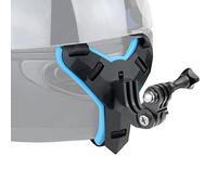 YALLSAME Supporto per casco per GoPro Action Camera Go Pro Moto Strap Attacco Full Face Casco Rhino Mount Accessori per GoPro Hero 13 12 11 10 9 8 7 6 5 4 3 per Sport da Corsa ad Alta Velocità