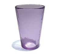 YALOS Murano Collection Happy Drink Bicchieri Bibita Happy Fruit Bicchieri Long Drink ø mm. 92 x mm. 134 Lilla Vetro di Murano Made in Italy