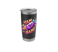 Yam Bam Divertente Ringraziamento Patate Dolci Yam Bicchiere termico in acciaio inox doppia parete