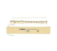 Yamaha YRS-23 Imboccatura a un'estremità (fischietto) Flauto dolce Soprano ABS sintetico Avorio