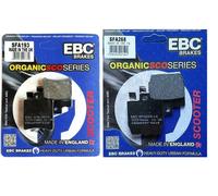 YAMAHA AEROX 50 1997-2012 PASTIGLIE ANTERIORI E POSTERIORI EBC SFA193 SFA268