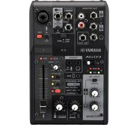 YAMAHA AG03 MK2 BLACK Mixer 3 Canali per Live Streaming con Scheda Audio Usb