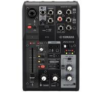 YAMAHA AG03MK2 3ch Live Streaming Mixer Interfaccia Audio USB Loopback DSP Nero
