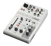 Yamaha AG03MK2 W Streaming Mixer Bianco 3 Canali USB-C DSP Loopback Mute...
