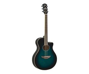 Yamaha APX600 OBB Oriental Blue Burst Chitarra acustica elettrificata