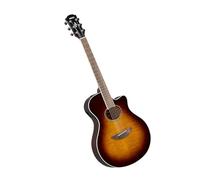 YAMAHA APX600FM Chitarra Elettroacustica - Top in Acero Fiammato, Corpo Sottile, Scala 25”, Pickup System65, EQ, Accordatore Integrato - Tobacco Brown Sunburst