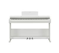 YAMAHA ARIUS YDP-105 Pianoforte Digitale, Bianco | Piano Digitale Moderno ed Elegante per Principianti e Musicisti Amatoriali, Autentica Esperienza di Esecuzione Pianistica