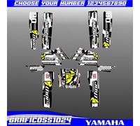 Yamaha Banshee 350 kit grafico completo adesivi decalcomanie atv