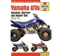 Yamaha Banshee, Warrior & Raptor 350 ATVs (87 - 10) (Tascabile)