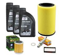 Yamaha Big Bear 350cc YFM350 Service Kit Olio, Filtro Aria, Spina (1987-1999)