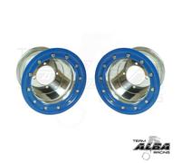 Yamaha Blaster 200 YFS200 Ruote Posteriori Beadlock 8x8 3+5 4/100 Alba P L