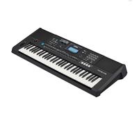 Yamaha Digital Keyboard PSR-E473 - Tastiera Digitale Versatile - Design Portatile con 61 Tasti a Tocco Sensibile e Vari Stili di Accompagnamento - Nero