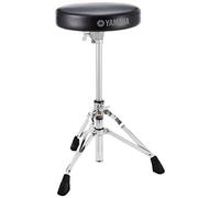 YAMAHA Sgabello da musicista Tamburo Nero Cromo Seduta imbottita Nero - DS550U