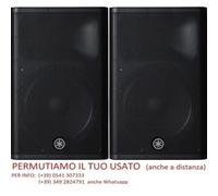 YAMAHA DXR15 MKII (coppia) diffusori biamplificati woofer 15" 1100W picco NUOVI