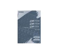 Yamaha Emx- 512SC-312SC-212S Manuale Di Istruzioni In Inglese