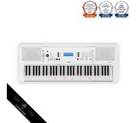 Yamaha EZ-300 61-Key Touch-Sensitive Keyboard Piano Tastiera bianca...