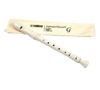 Yamaha YRS-23 Imboccatura a un'estremità (fischietto) Flauto dolce Soprano ABS sintetico Avorio