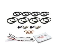 Yamaha FZ6-N S2 2009 Pinza Freno Anteriore Ricambio Guarnizioni Parti 5S5 No ABS