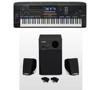 Yamaha GENOS2 Tastiera Workstation 76T + Yamaha GNS-MS01 Sistema di amplif. 2.1