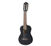 Yamaha GL1 Guitalele - Chitarra in Legno con Dimensioni Ukulele (43,2 cm, scala da 17") - 6 Corde (3 in nylon/ 3 in acciaio), Custodia Inclusa, Da Viaggio, Nero