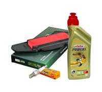 Yamaha GPD-A-N-Max-125 Kit/tagliando Castrol Power 1 10W40 filtro aria candela