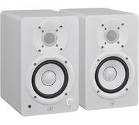 YAMAHA HS4 Studio Monitor Coppia di Casse Monitor da Studio a 2 vie con Bass-Reflex 4.5 e 52 Watt di Potenza colore Bianco - HS4-W