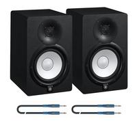 YAMAHA HS7 K COPPIA diffusori amplificati studio monitor attivi speaker + cavi