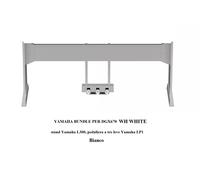 YAMAHA L300 WH + LP1 WH SUPPORTO STAND e PEDALIERA PER PIANO DGX670 WH BIANCO